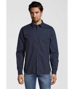 funky buddha basic shirt ls fbm001 05119 navy 1e5bdd 31