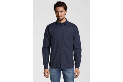 funky buddha basic shirt ls fbm001 05119 navy 1e5bdd 31