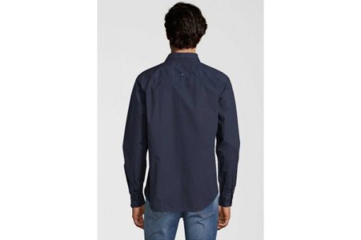 funky buddha basic shirt ls fbm001 05119 navy 1e5bdd 32