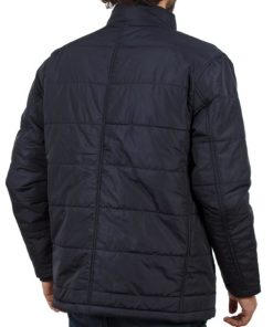 φουσκωτο μπουφαν puffer padded jacket DOUBLE MJK 114 navy 2 600x600 1