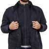 φουσκωτο μπουφαν puffer padded jacket DOUBLE MJK 114 navy 5 600x600 1