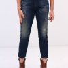 Jean παντελόνι Girlfriend Fit FBL001.006882 Dk Blue (2)