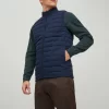 jackjones puffergilet blue