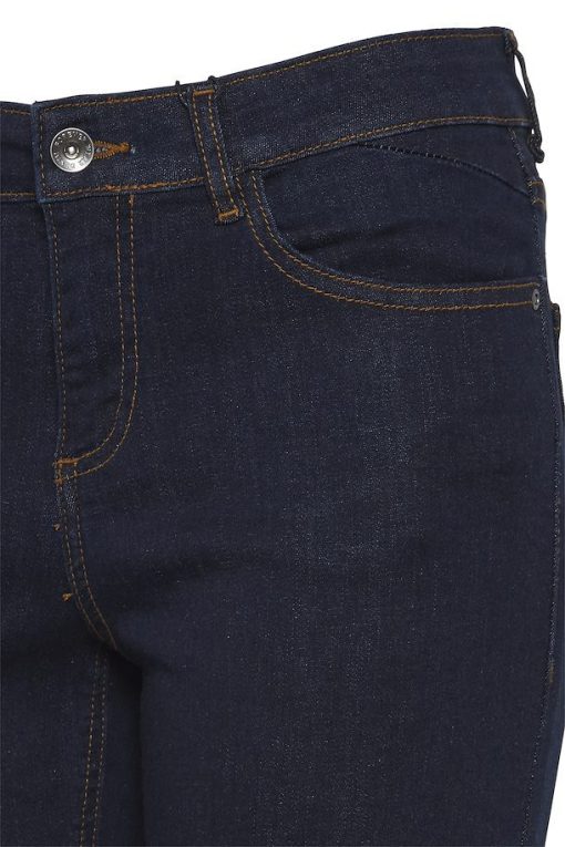 dark blue denim bylola jeans slim fit 1