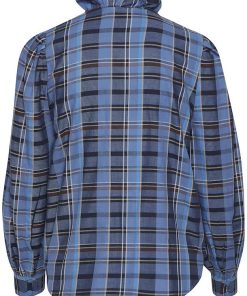 federal blue mix long sleeved shirt 1