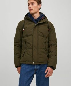 jackjones classicpufferjacket green