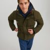 jackjones classicpufferjacket green 4