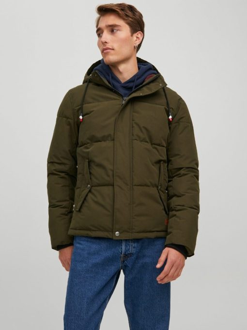 jackjones classicpufferjacket green