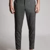 chinos καρό παντελόνι 6008 Grey