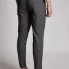 chinos καρό παντελόνι 6008 Grey (2)