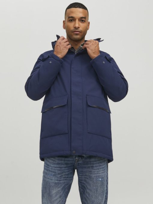 jackjones hoodedparka gorm