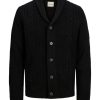 jackjones shawlneckcardigan dubh 4