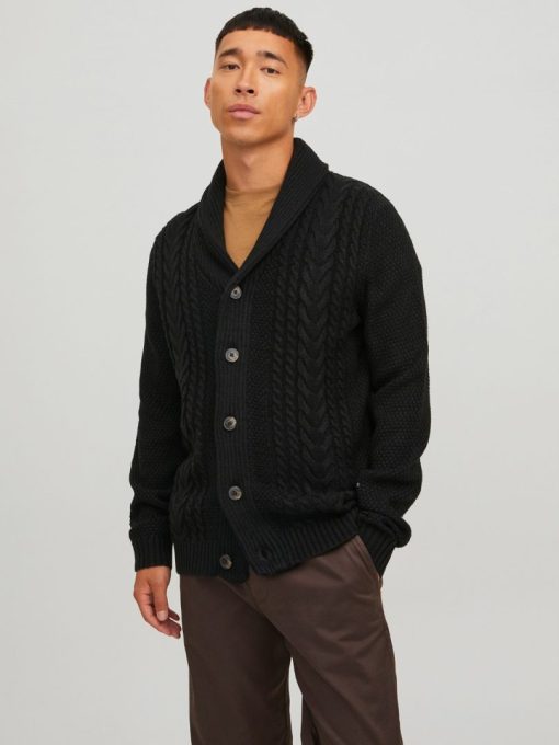 jackjones shawlneckcardigan dubh