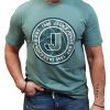 jackjones 12232374 jco theodor tee ss crew neck fst trellis t shirt