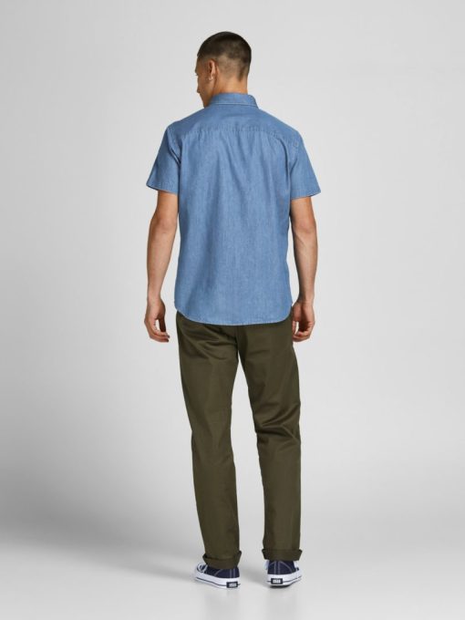 jackjones denimshortsleevedshirt gorm 1