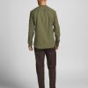 jackjones halfplancketshirt glas 1