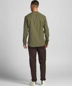 jackjones halfplancketshirt glas 1