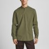 jackjones halfplancketshirt glas