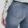 mid blue denim shorts casual 3