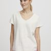 off white blouse with short sleeve