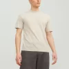 jackjones plaincrewneckt shirt beige