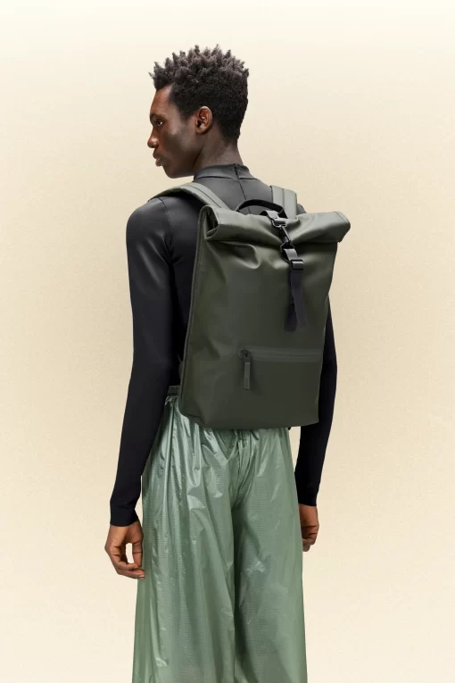 Rolltop Rucksack Backpacks 13320 03 Green 7