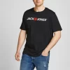 jackjones plussizelogot shirt black