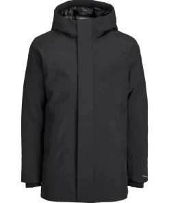 jackjones plussizeparka black