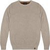 Double Πλεκτό με στρογγυλή λαιμόκοψη KNIT 077 Beige