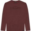 Double μακό μπλούζα με μακρυμάνικη Ts 255 Burgundy