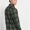 Flannel καρό πουκάμισο με τσέπες FBM008 025 05 Green