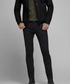 jean παντελόνι slim fit 12152346 Black (4)