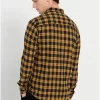 Ανδρικό Flannel πουκάμισο καρό FBM008 029 05 Ochre