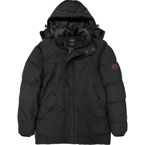 Μπουφάν Parka Padded Mjk 187 Black