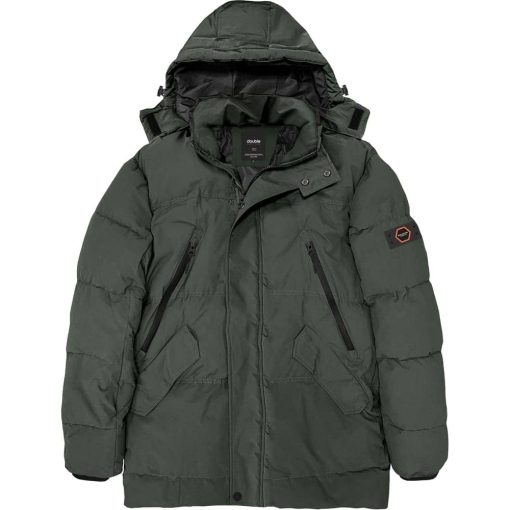 Μπουφάν Parka Padded Mjk 187 Khaki