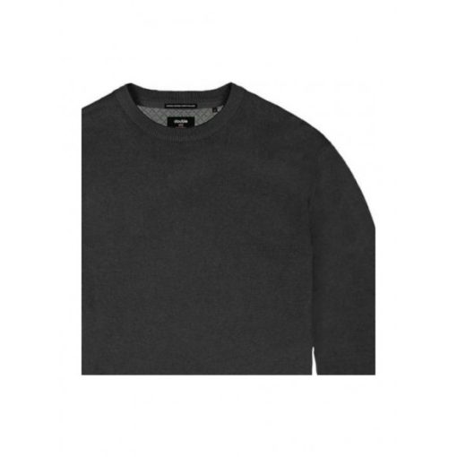 Πλεκτό με στρογγυλή λαιμόκοψη KNIT 076 Black