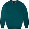 Πλεκτό με στρογγυλή λαιμόκοψη KNIT 076 Teal