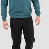 Πλεκτό με στρογγυλή λαιμόκοψη KNIT 076 Teal Mel.