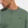 Φούτερ με στρογγυλό λαιμό FBM008 003 06 Olive Green