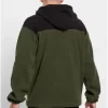 φούτερ oversized με φερμουάρ στο λαιμό FMB008 044 06 Pine Green (4)