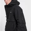 Ανδρικό overhead jacket με κουκούλα FBM008 015 01 Black (4)