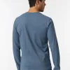 Μπλούζα με μακρύ μανίκι 10052904 Dusty Blue (3)