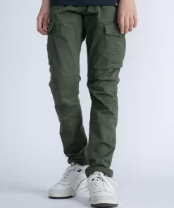 παντελόνι cargo Tro5816092 Khaki (4)