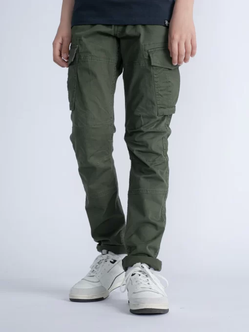 παντελόνι cargo Tro5816092 Khaki (4)