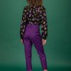 παντελόνι chinos με πιέτες Tim 125 21370 Violet (4)