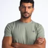 Essential t shirt με λαιμόκοψη Tsr0026158 Sage Green (2)