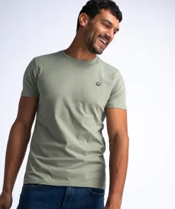 Essential t shirt με λαιμόκοψη Tsr0026158 Sage Green (3)