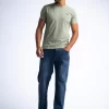 Essential t shirt με λαιμόκοψη Tsr0026158 Sage Green (4)