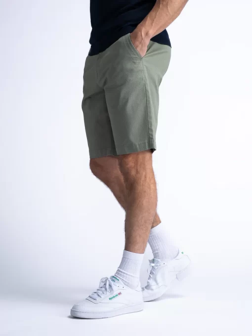 chinos βερμούδα με τύπωμα Sho5036158 Sage Green (2)