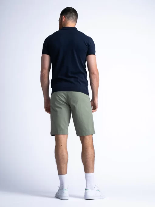 chinos βερμούδα με τύπωμα Sho5036158 Sage Green (3)